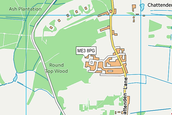 ME3 8PG map - OS VectorMap District (Ordnance Survey) ME3 8PG map - OS VectorMap District (Ordnance Survey)