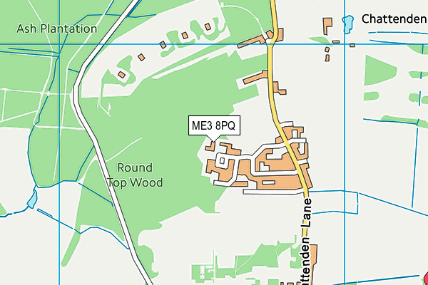 ME3 8PQ map - OS VectorMap District (Ordnance Survey) ME3 8PQ map - OS VectorMap District (Ordnance Survey)