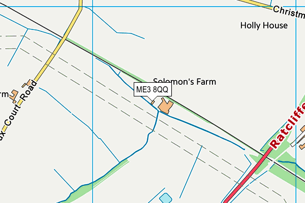 ME3 8QQ map - OS VectorMap District (Ordnance Survey) ME3 8QQ map - OS VectorMap District (Ordnance Survey)
