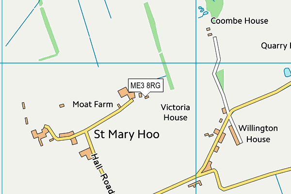 ME3 8RG map - OS VectorMap District (Ordnance Survey) ME3 8RG map - OS VectorMap District (Ordnance Survey)