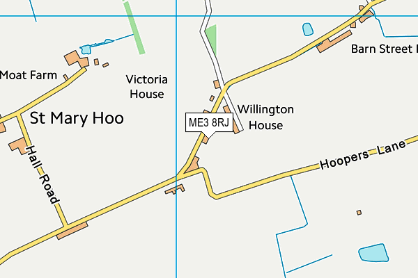 ME3 8RJ map - OS VectorMap District (Ordnance Survey) ME3 8RJ map - OS VectorMap District (Ordnance Survey)
