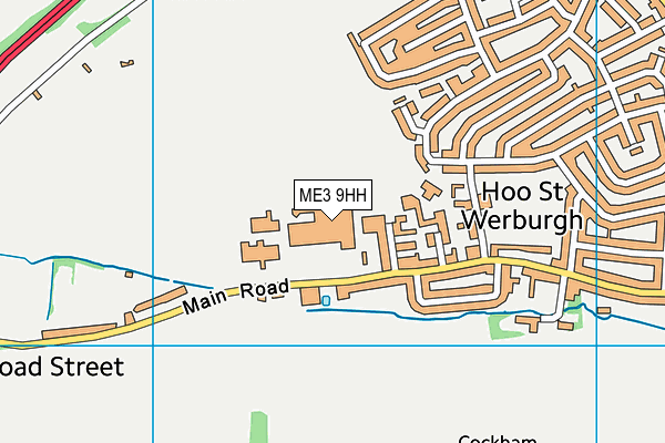ME3 9HH map - OS VectorMap District (Ordnance Survey) ME3 9HH map - OS VectorMap District (Ordnance Survey)