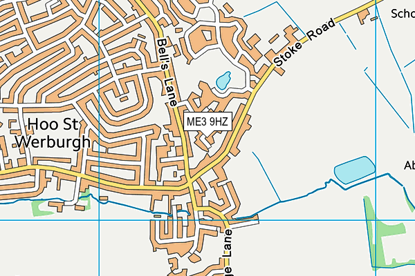 ME3 9HZ map - OS VectorMap District (Ordnance Survey) ME3 9HZ map - OS VectorMap District (Ordnance Survey)