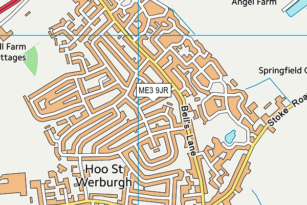 ME3 9JR map - OS VectorMap District (Ordnance Survey) ME3 9JR map - OS VectorMap District (Ordnance Survey)