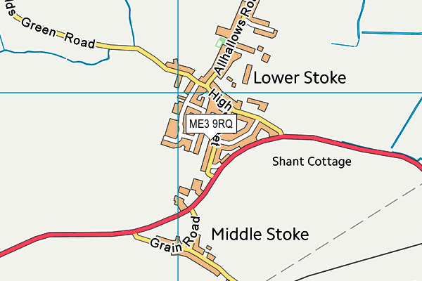 ME3 9RQ map - OS VectorMap District (Ordnance Survey) ME3 9RQ map - OS VectorMap District (Ordnance Survey)
