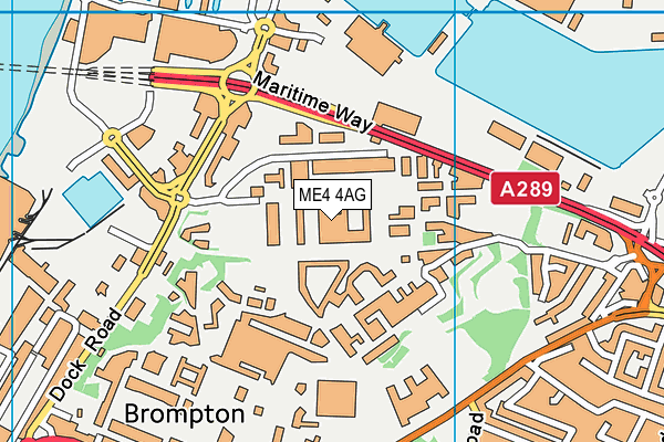 ME4 4AG map - OS VectorMap District (Ordnance Survey) ME4 4AG map - OS VectorMap District (Ordnance Survey)