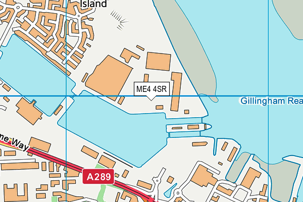 ME4 4SR map - OS VectorMap District (Ordnance Survey) ME4 4SR map - OS VectorMap District (Ordnance Survey)