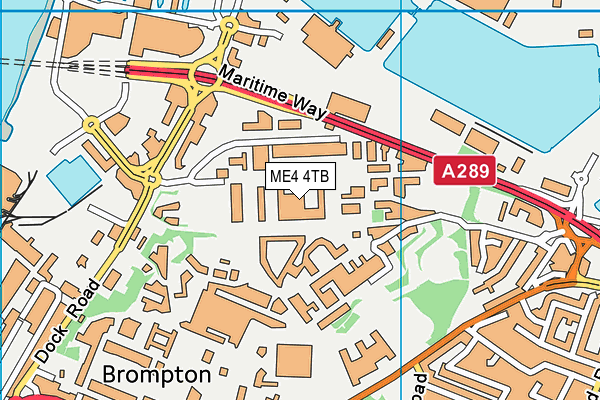 ME4 4TB map - OS VectorMap District (Ordnance Survey) ME4 4TB map - OS VectorMap District (Ordnance Survey)