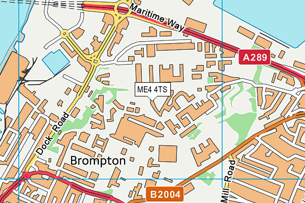 ME4 4TS map - OS VectorMap District (Ordnance Survey) ME4 4TS map - OS VectorMap District (Ordnance Survey)