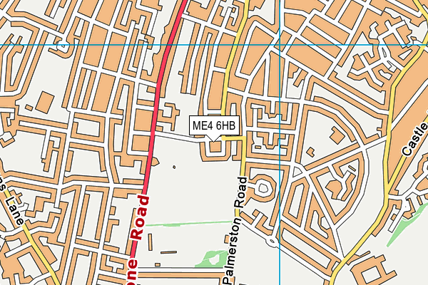 ME4 6HB map - OS VectorMap District (Ordnance Survey) ME4 6HB map - OS VectorMap District (Ordnance Survey)