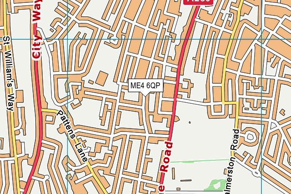 ME4 6QP map - OS VectorMap District (Ordnance Survey) ME4 6QP map - OS VectorMap District (Ordnance Survey)
