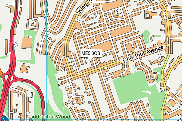 ME5 0QB map - OS VectorMap District (Ordnance Survey) ME5 0QB map - OS VectorMap District (Ordnance Survey)
