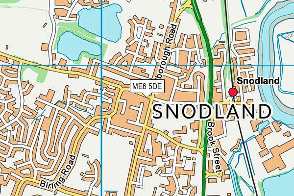 ME6 5DE map - OS VectorMap District (Ordnance Survey) ME6 5DE map - OS VectorMap District (Ordnance Survey)