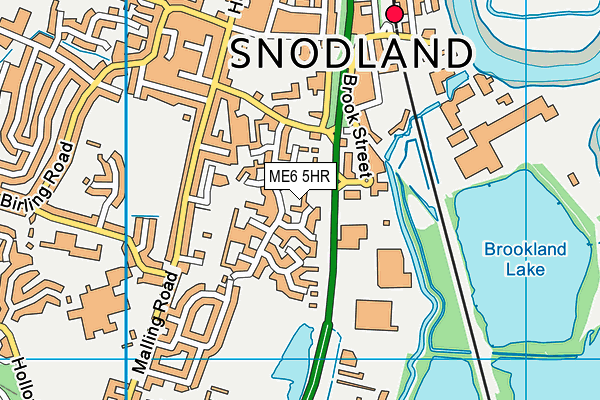 ME6 5HR map - OS VectorMap District (Ordnance Survey) ME6 5HR map - OS VectorMap District (Ordnance Survey)