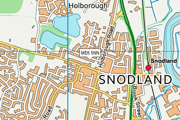ME6 5NN map - OS VectorMap District (Ordnance Survey) ME6 5NN map - OS VectorMap District (Ordnance Survey)