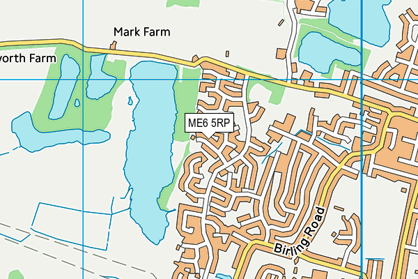 ME6 5RP map - OS VectorMap District (Ordnance Survey) ME6 5RP map - OS VectorMap District (Ordnance Survey)