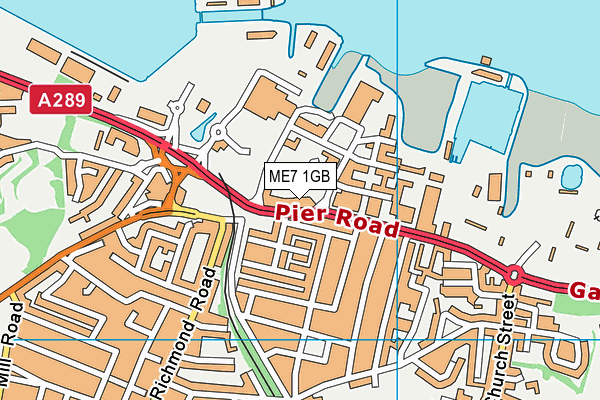 ME7 1GB map - OS VectorMap District (Ordnance Survey) ME7 1GB map - OS VectorMap District (Ordnance Survey)