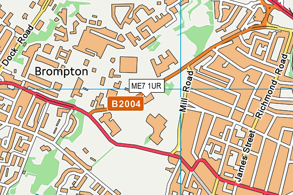 ME7 1UR map - OS VectorMap District (Ordnance Survey) ME7 1UR map - OS VectorMap District (Ordnance Survey)
