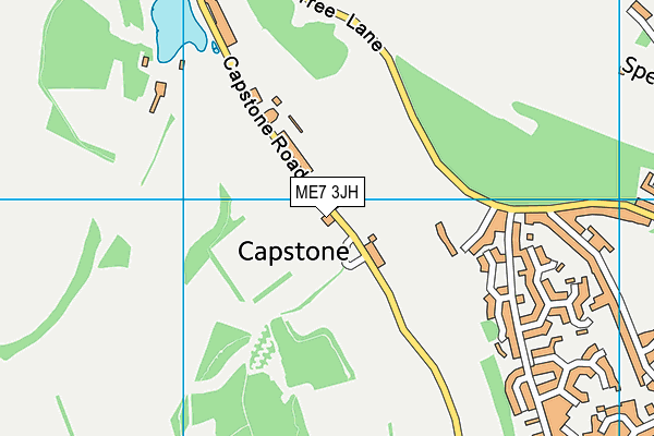 ME7 3JH map - OS VectorMap District (Ordnance Survey) ME7 3JH map - OS VectorMap District (Ordnance Survey)