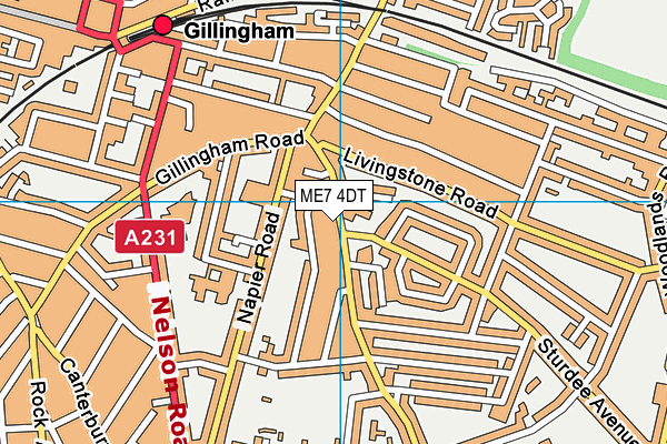 ME7 4DT map - OS VectorMap District (Ordnance Survey) ME7 4DT map - OS VectorMap District (Ordnance Survey)