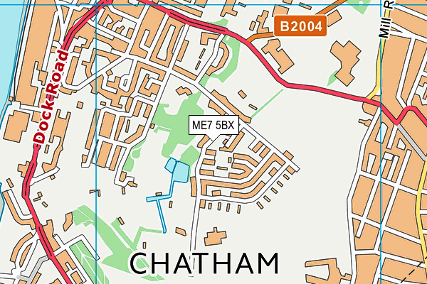 ME7 5BX map - OS VectorMap District (Ordnance Survey) ME7 5BX map - OS VectorMap District (Ordnance Survey)