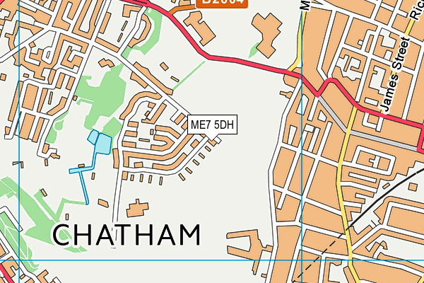 ME7 5DH map - OS VectorMap District (Ordnance Survey) ME7 5DH map - OS VectorMap District (Ordnance Survey)