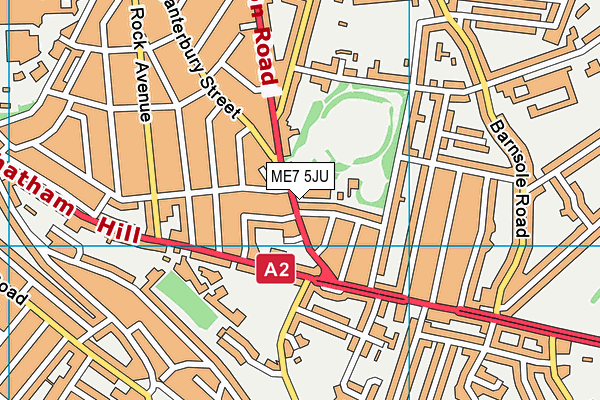 ME7 5JU map - OS VectorMap District (Ordnance Survey) ME7 5JU map - OS VectorMap District (Ordnance Survey)