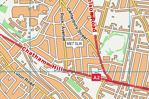 ME7 5LW map - OS VectorMap District (Ordnance Survey) ME7 5LW map - OS VectorMap District (Ordnance Survey)