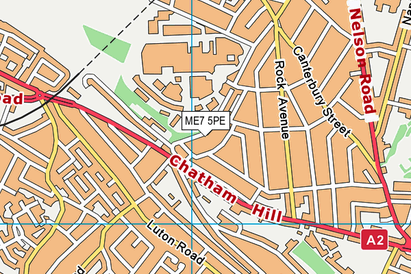 ME7 5PE map - OS VectorMap District (Ordnance Survey) ME7 5PE map - OS VectorMap District (Ordnance Survey)