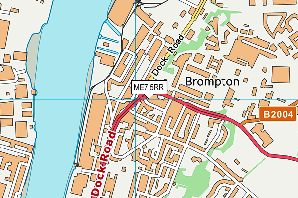 ME7 5RR map - OS VectorMap District (Ordnance Survey) ME7 5RR map - OS VectorMap District (Ordnance Survey)