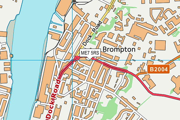 ME7 5RS map - OS VectorMap District (Ordnance Survey) ME7 5RS map - OS VectorMap District (Ordnance Survey)