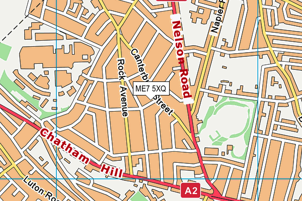 ME7 5XQ map - OS VectorMap District (Ordnance Survey) ME7 5XQ map - OS VectorMap District (Ordnance Survey)