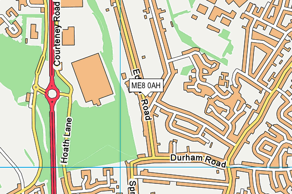 ME8 0AH map - OS VectorMap District (Ordnance Survey) ME8 0AH map - OS VectorMap District (Ordnance Survey)