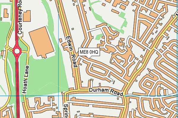 ME8 0HQ map - OS VectorMap District (Ordnance Survey) ME8 0HQ map - OS VectorMap District (Ordnance Survey)