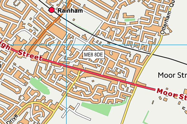 ME8 8DE map - OS VectorMap District (Ordnance Survey) ME8 8DE map - OS VectorMap District (Ordnance Survey)