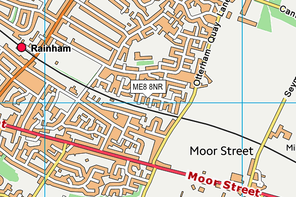ME8 8NR map - OS VectorMap District (Ordnance Survey) ME8 8NR map - OS VectorMap District (Ordnance Survey)