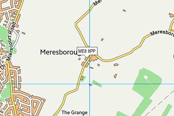 ME8 8PP map - OS VectorMap District (Ordnance Survey) ME8 8PP map - OS VectorMap District (Ordnance Survey)