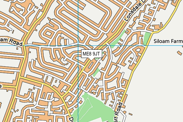 ME8 9JT map - OS VectorMap District (Ordnance Survey) ME8 9JT map - OS VectorMap District (Ordnance Survey)