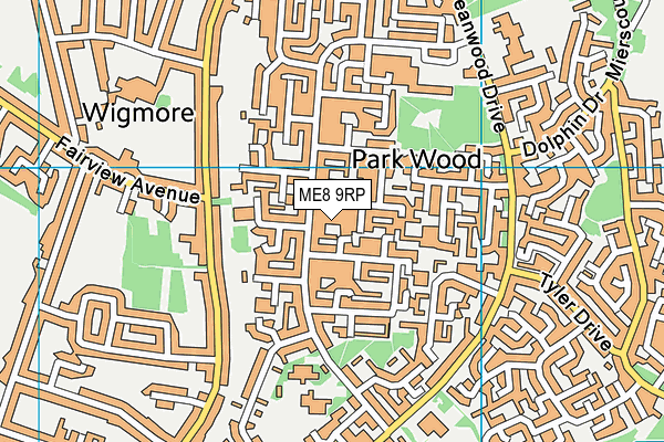ME8 9RP map - OS VectorMap District (Ordnance Survey) ME8 9RP map - OS VectorMap District (Ordnance Survey)