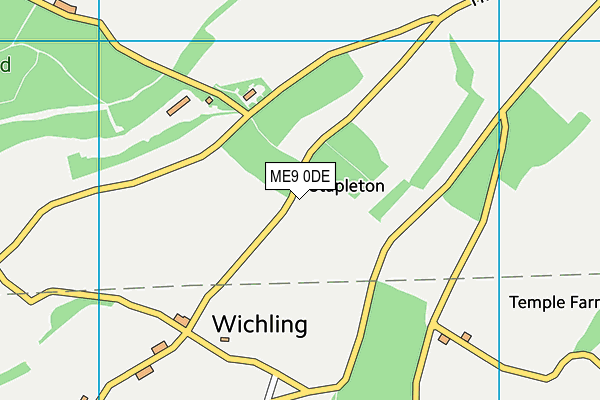 ME9 0DE map - OS VectorMap District (Ordnance Survey) ME9 0DE map - OS VectorMap District (Ordnance Survey)