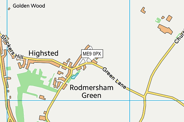 ME9 0PX map - OS VectorMap District (Ordnance Survey) ME9 0PX map - OS VectorMap District (Ordnance Survey)