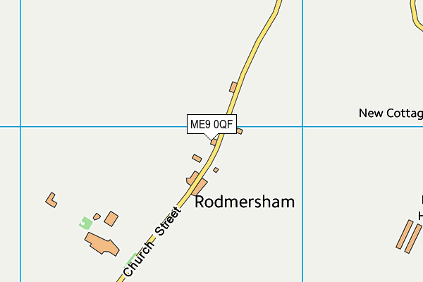 ME9 0QF map - OS VectorMap District (Ordnance Survey) ME9 0QF map - OS VectorMap District (Ordnance Survey)