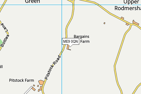 ME9 0QN map - OS VectorMap District (Ordnance Survey) ME9 0QN map - OS VectorMap District (Ordnance Survey)