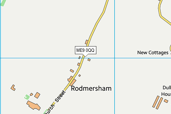 ME9 0QQ map - OS VectorMap District (Ordnance Survey) ME9 0QQ map - OS VectorMap District (Ordnance Survey)