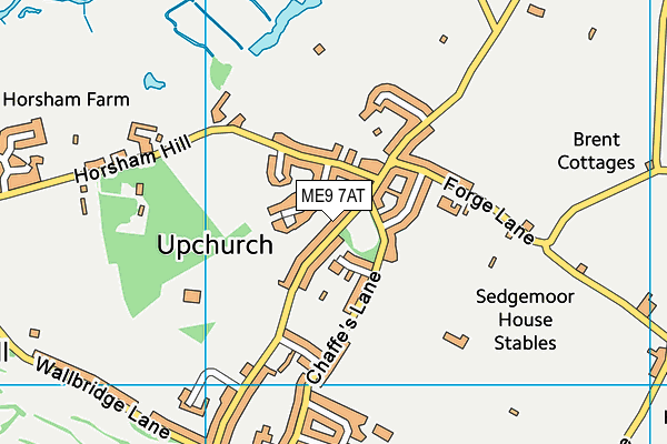 ME9 7AT map - OS VectorMap District (Ordnance Survey) ME9 7AT map - OS VectorMap District (Ordnance Survey)