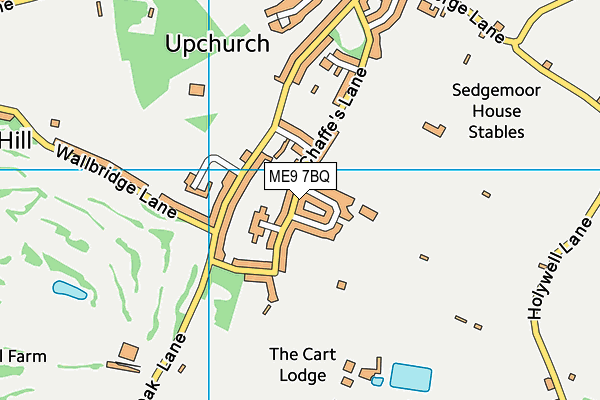 ME9 7BQ map - OS VectorMap District (Ordnance Survey) ME9 7BQ map - OS VectorMap District (Ordnance Survey)