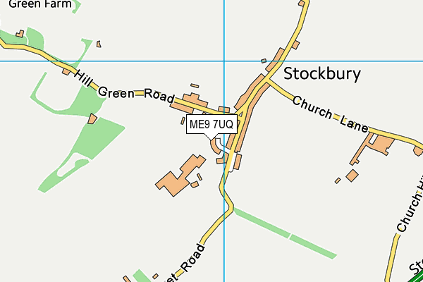 ME9 7UQ map - OS VectorMap District (Ordnance Survey) ME9 7UQ map - OS VectorMap District (Ordnance Survey)