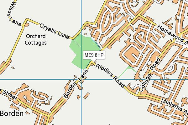 ME9 8HP map - OS VectorMap District (Ordnance Survey) ME9 8HP map - OS VectorMap District (Ordnance Survey)