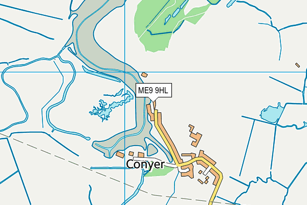 ME9 9HL map - OS VectorMap District (Ordnance Survey) ME9 9HL map - OS VectorMap District (Ordnance Survey)