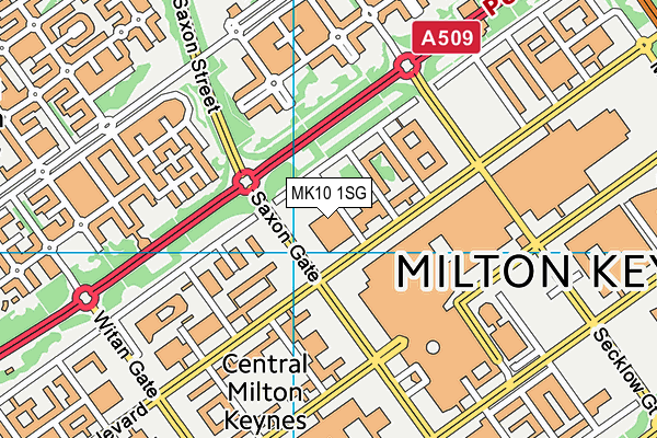 MK10 1SG map - OS VectorMap District (Ordnance Survey) MK10 1SG map - OS VectorMap District (Ordnance Survey)